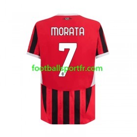 Tenue AC Milan Alvaro Morata 7 Domicile 2024-2025 Maillot de Foot